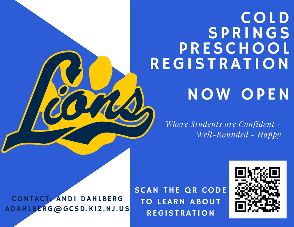 Preschool Registration